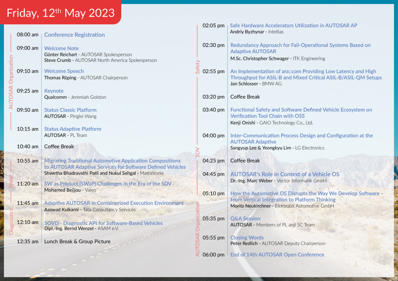 14th AOC Agenda 14th AOC Agenda