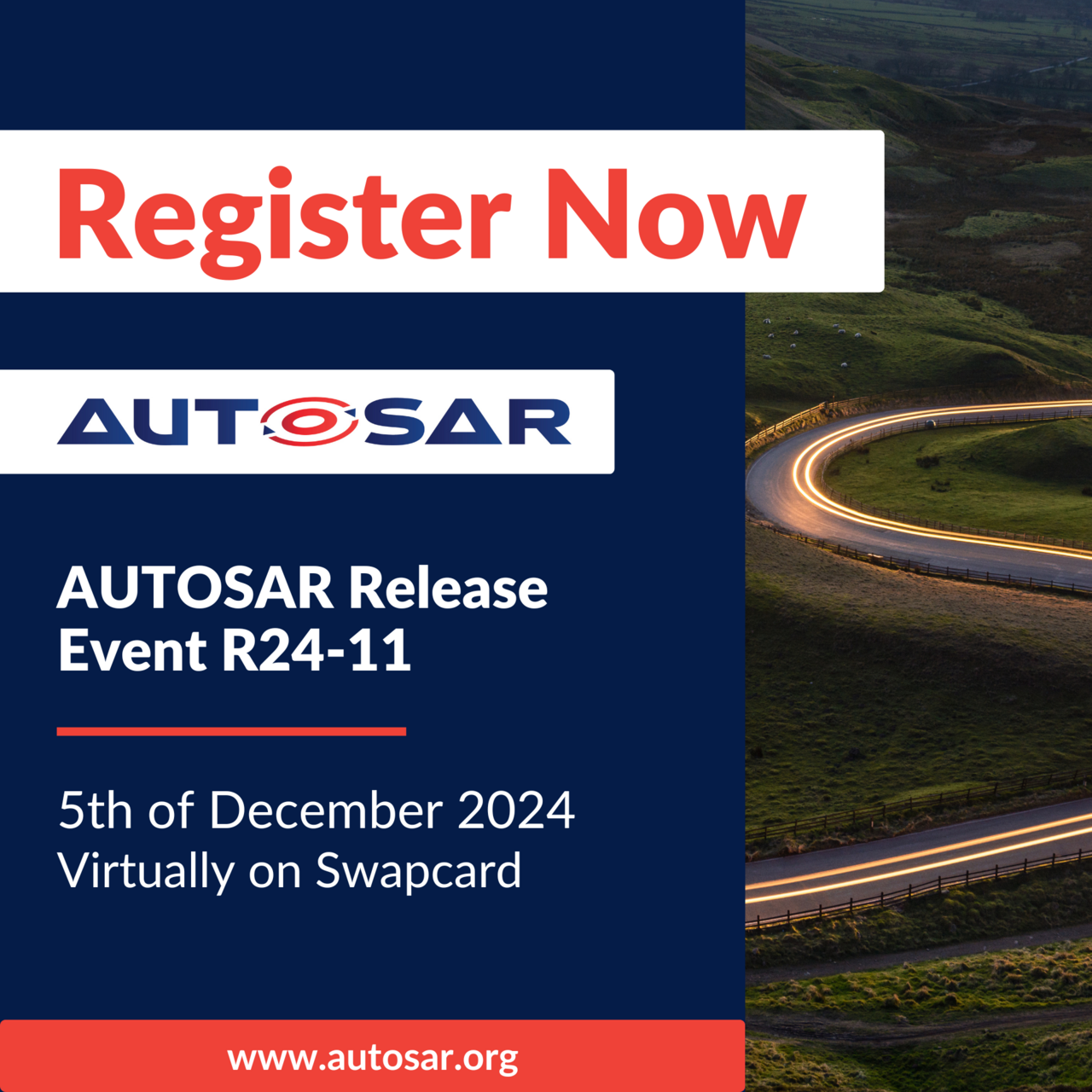 AUTOSAR Release Event R24-11 Register Now Announcement
