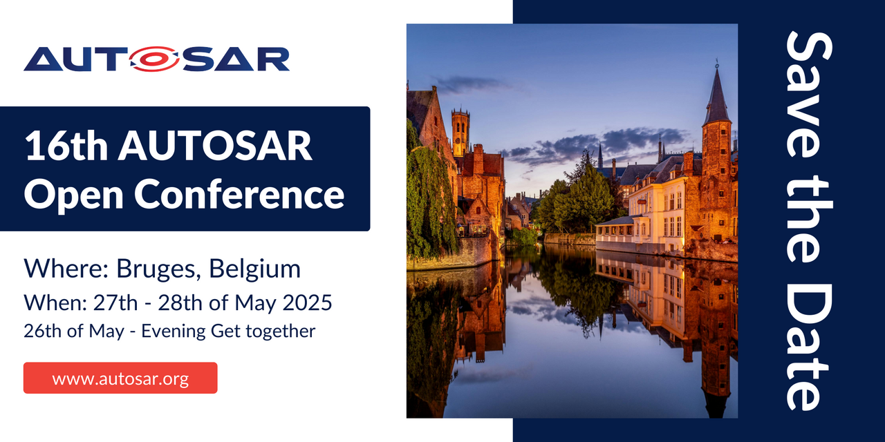 AUTOSAR 16th AOC Save the Date