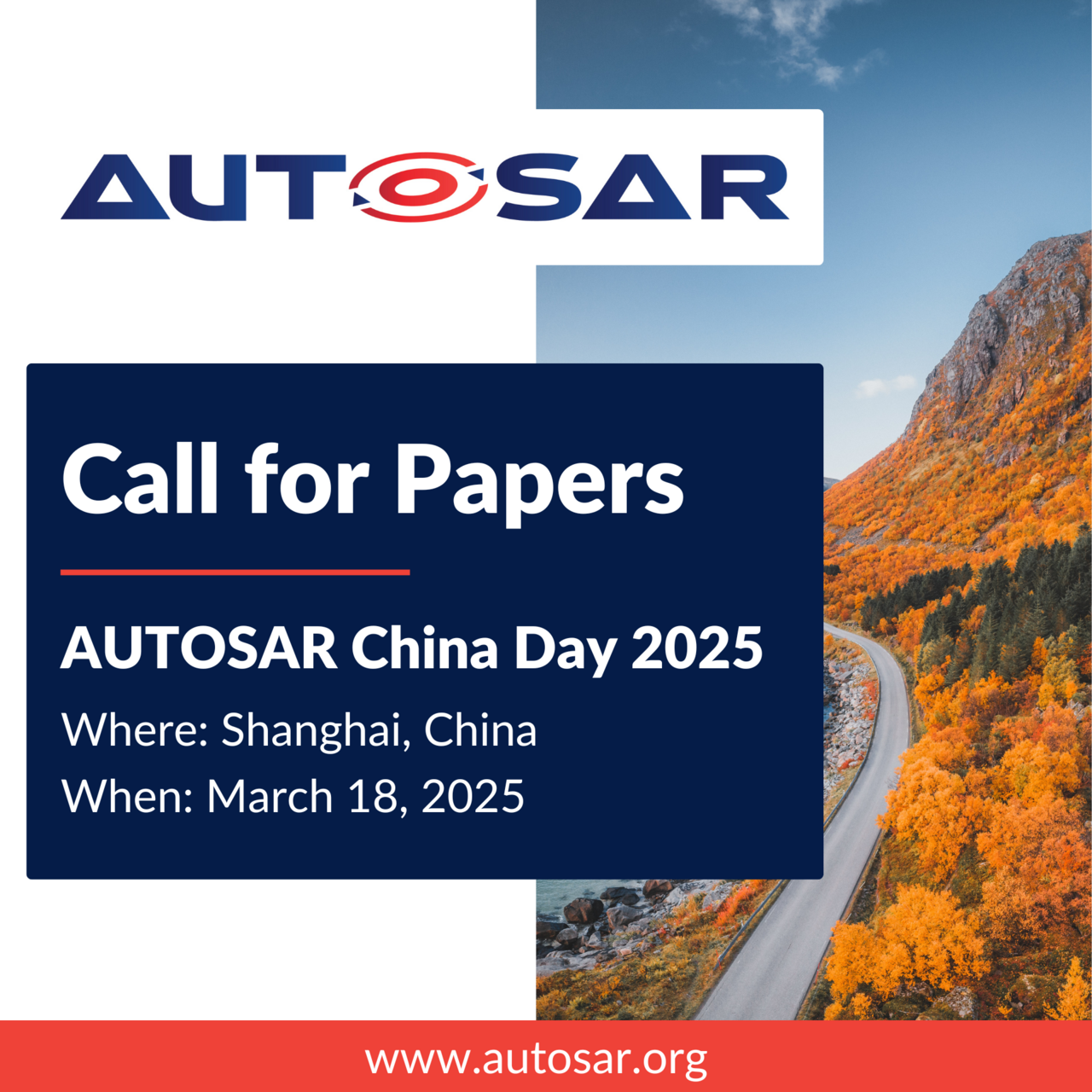 AUTOSAR China Day 2025: Call for Papers
